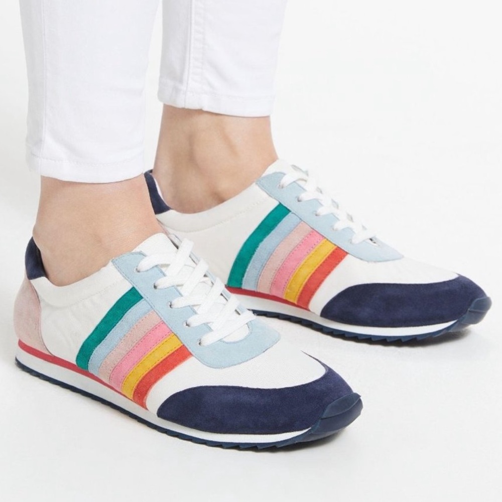 BODEN Striped Trainers size 39